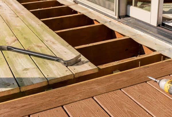 Old Deck Repair in Richardson