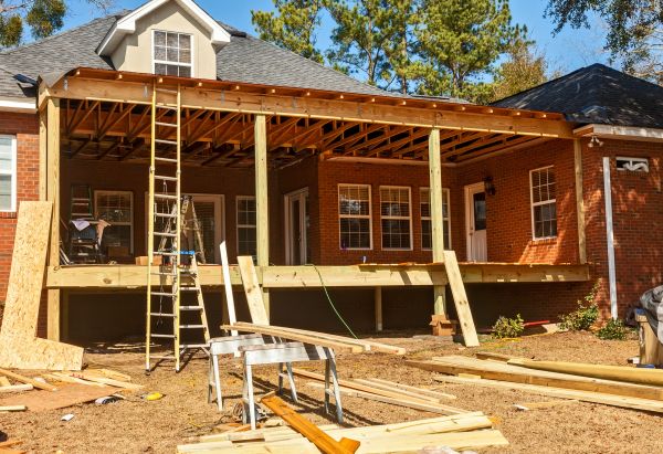 Sagging Deck Repair in Richardson