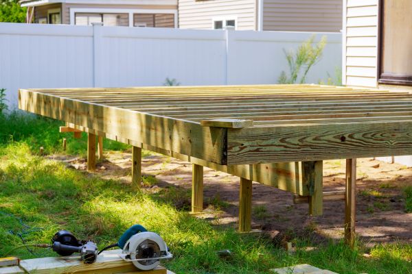 Elevated Deck Installation in Richardson