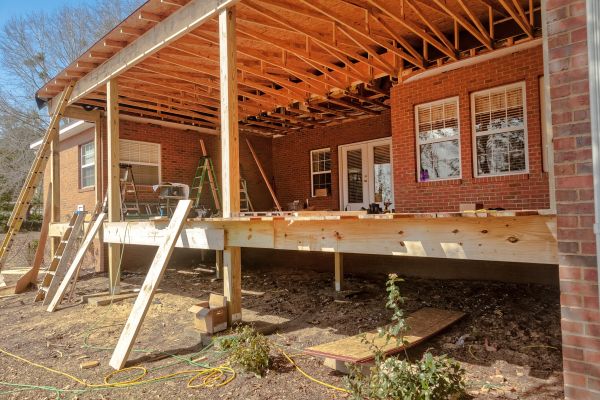 Porch Columns Installation in Richardson
