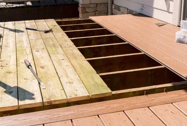 Deck Floor Replacement in Richardson