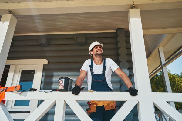 Porch Ceiling Construction in Richardson