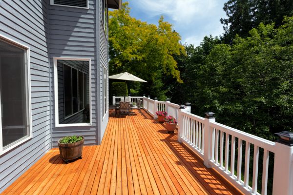Cedar Deck Construction in Richardson