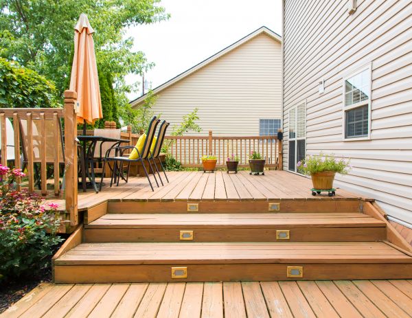 Wooden Patio Installation in Richardson
