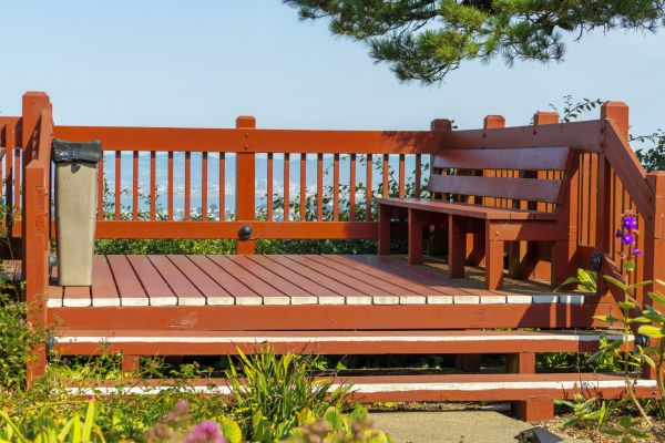 Redwood Deck Construction in Richardson