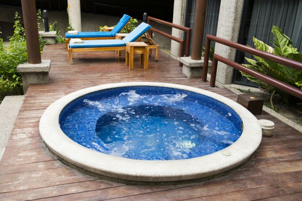Hot Tub Deck Construction in Richardson
